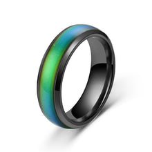 Load image into Gallery viewer, Stainless Ring Changing Color Mood Rings Feeling / Emotion Temperature Ring Smart Jewelry Factory Direct Sale