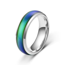 Load image into Gallery viewer, Stainless Ring Changing Color Mood Rings Feeling / Emotion Temperature Ring Smart Jewelry Factory Direct Sale