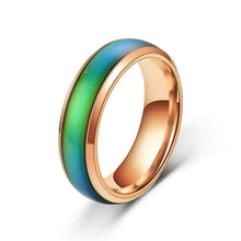 Load image into Gallery viewer, Stainless Ring Changing Color Mood Rings Feeling / Emotion Temperature Ring Smart Jewelry Factory Direct Sale